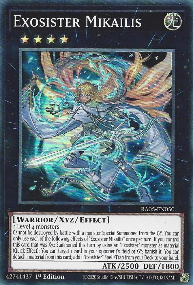 Exosister Mikailis (RA05-EN050) Super Rare