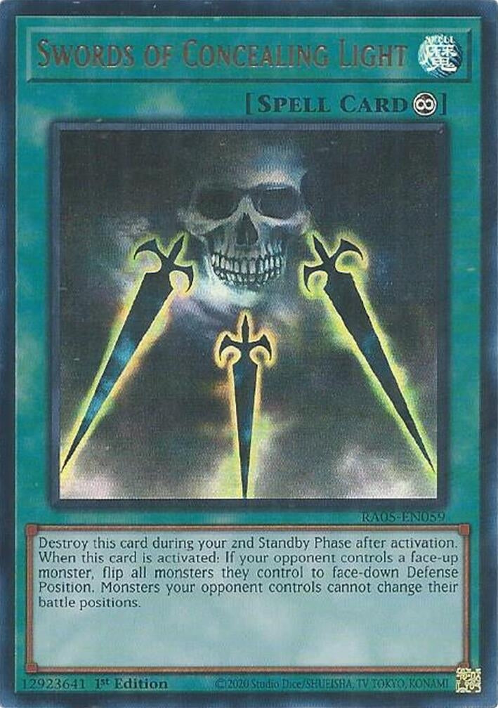 Swords of Concealing Light (RA05-EN059) Ultra Rare