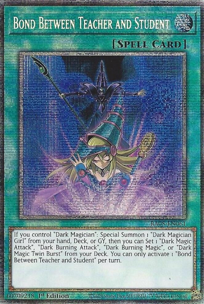 Bond Between Teacher and Student (RA05-EN061) Starlight Rare