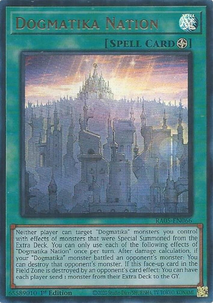 Dogmatika Nation (RA05-EN066) Ultra Rare