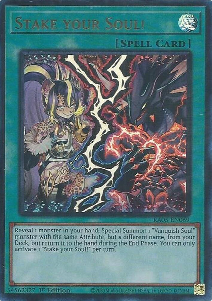 Stake your Soul! (RA05-EN069) Ultra Rare