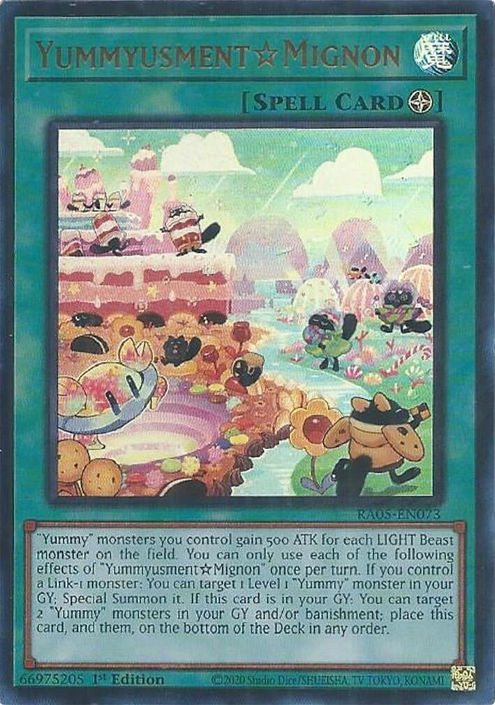 YummyusmentMignon (RA05-EN073) Ultra Rare