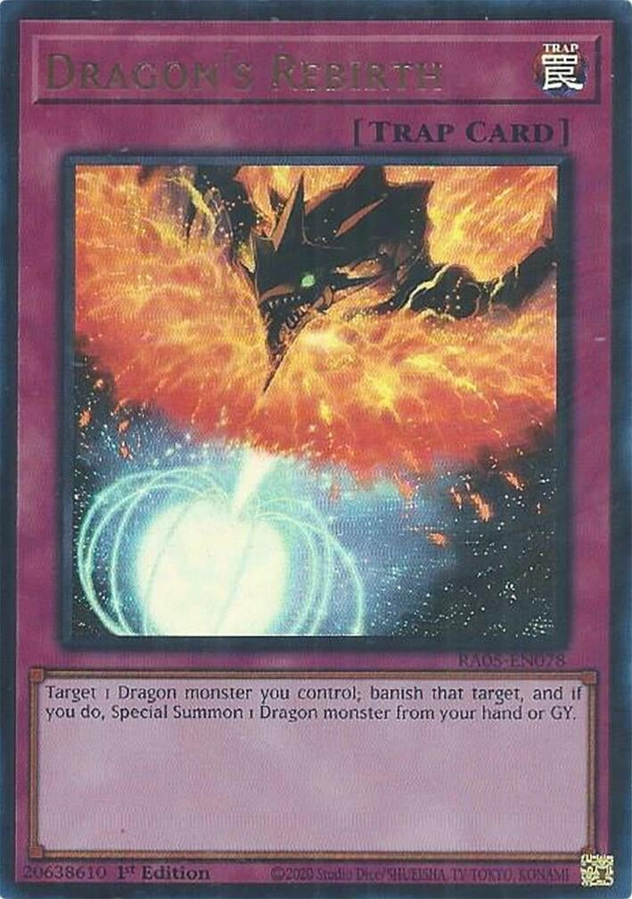 Dragon's Rebirth (RA05-EN078) Ultra Rare