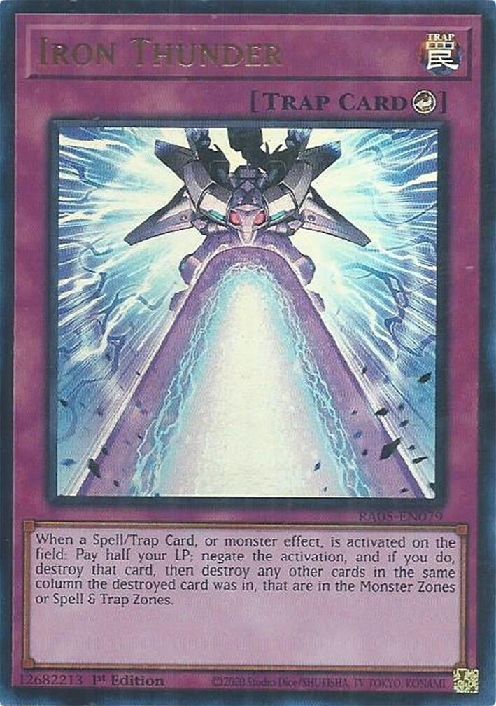 Iron Thunder (RA05-EN079) Ultra Rare