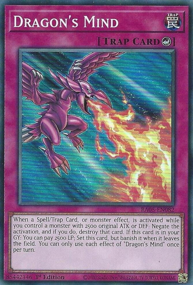 Dragon's Mind (RA05-EN082) Super Rare