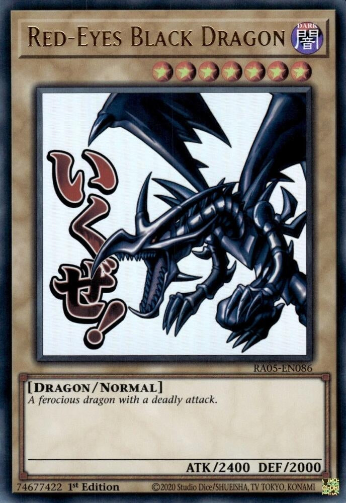 Red-Eyes Black Dragon (RA05-EN086) Ultra Rare