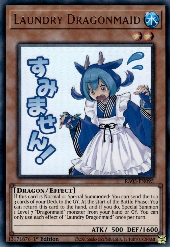 Laundry Dragonmaid (RA05-EN095) Ultra Rare