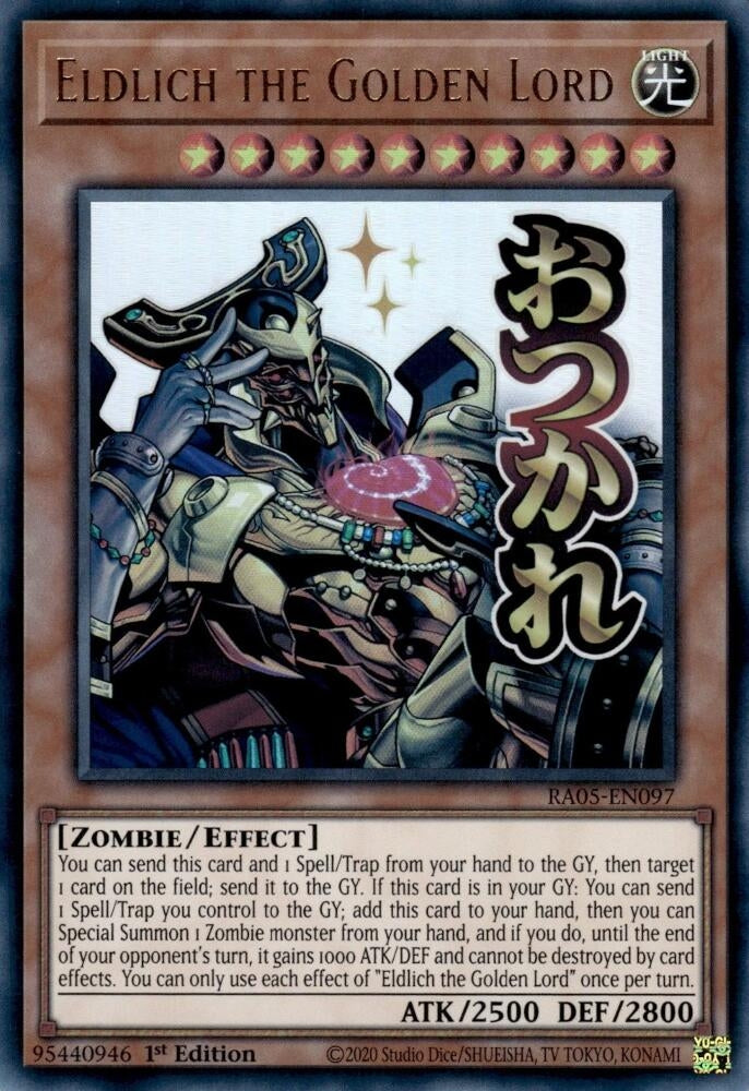 Eldlich the Golden Lord (RA05-EN097) Ultra Rare