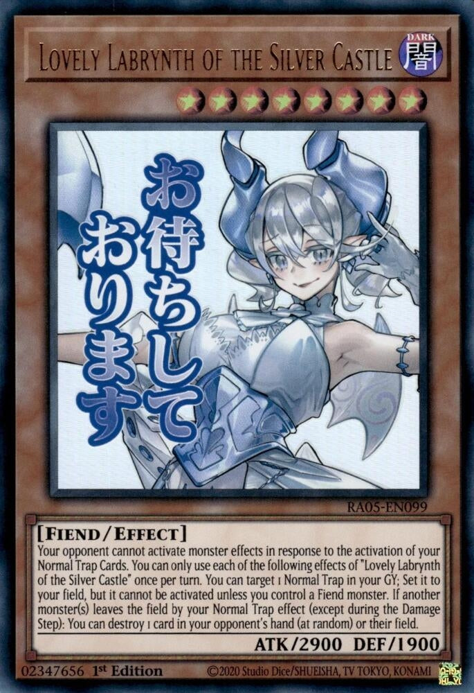 Lovely Labrynth of the Silver Castle (RA05-EN099) Ultra Rare
