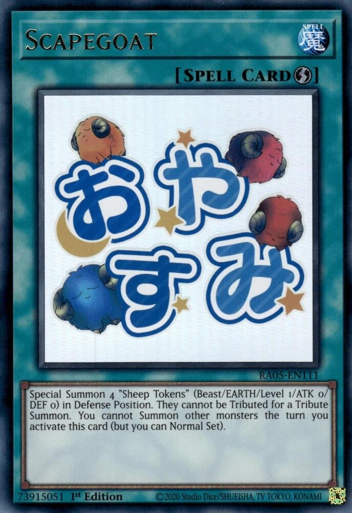 Scapegoat (RA05-EN111) Ultra Rare
