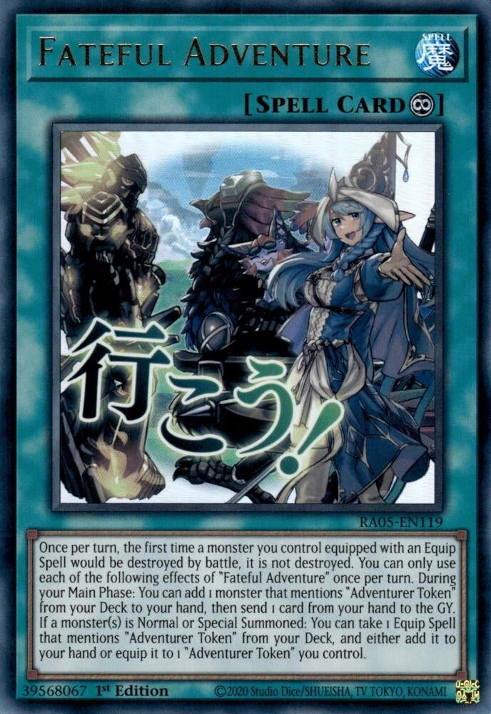 Fateful Adventure (RA05-EN119) Ultra Rare