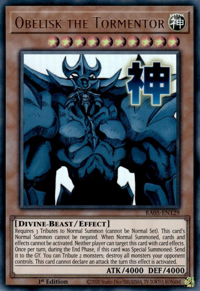 Obelisk the Tormentor (RA05-EN129) Ultra Rare