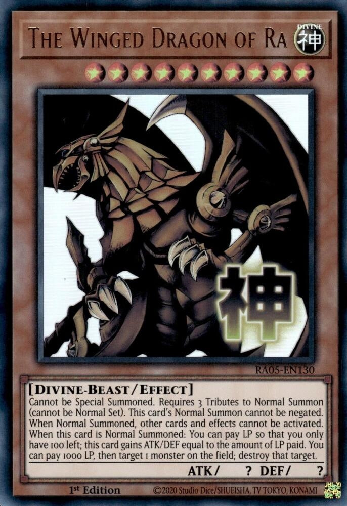 The Winged Dragon of Ra (RA05-EN130) Ultra Rare