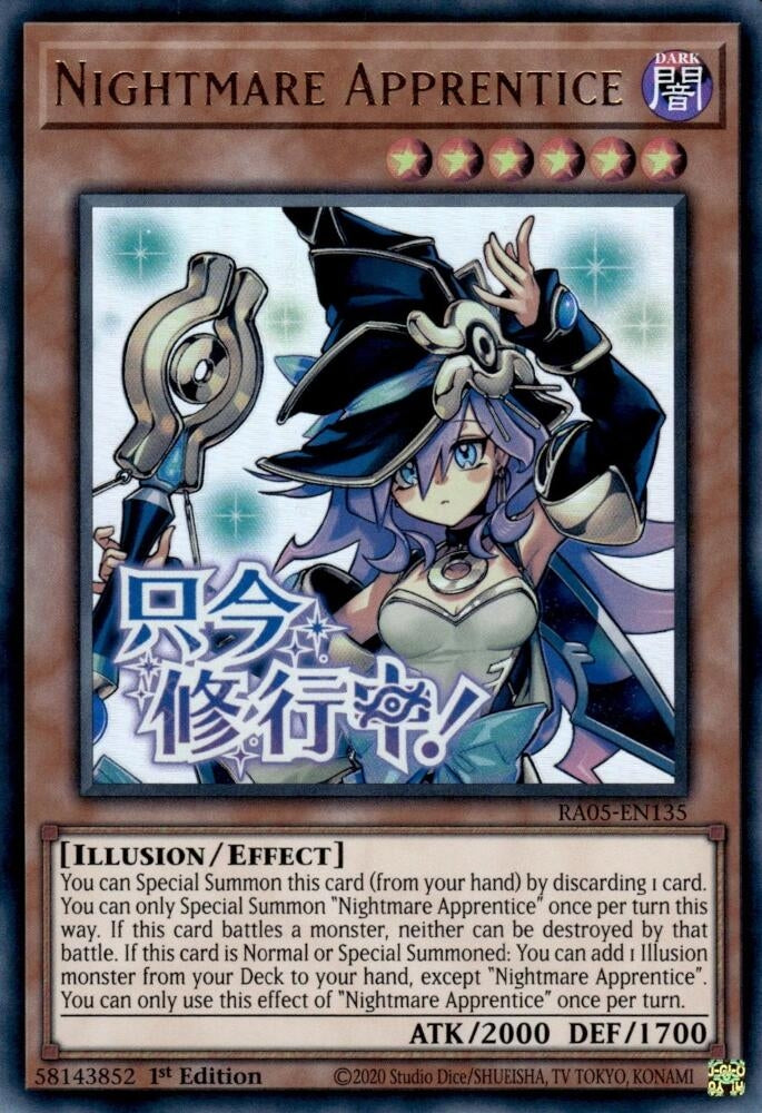 Nightmare Apprentice (RA05-EN135) Ultra Rare