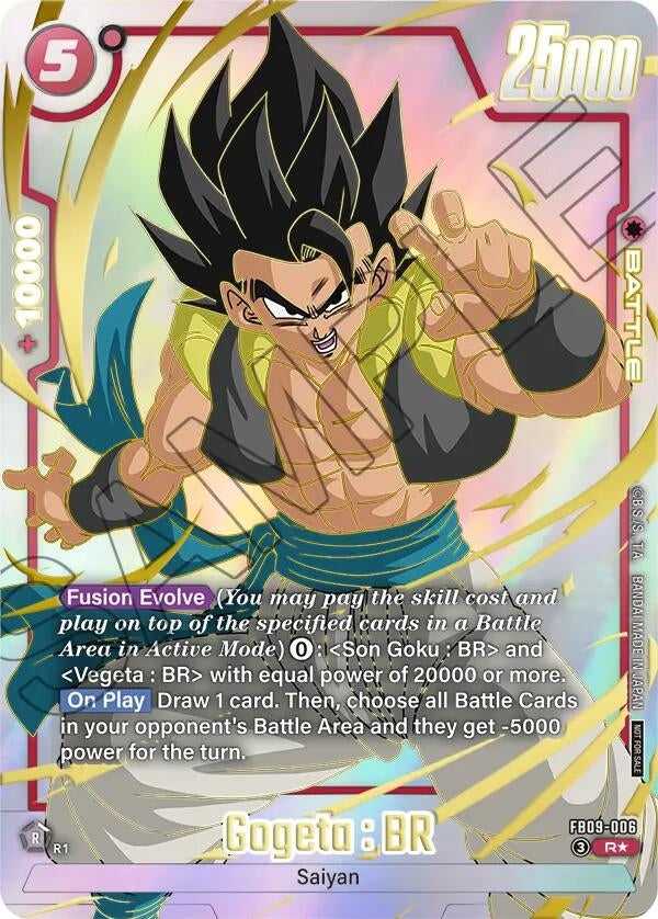 (FB09-006) Gogeta : BR - FB09-006 (Limited Pack 26-27 WAVE1) - Rare
