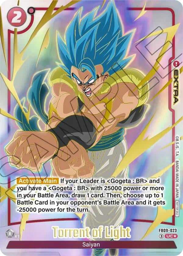(FB09-023) Torrent of Light (Limited Pack 26-27 WAVE1) - Uncommon