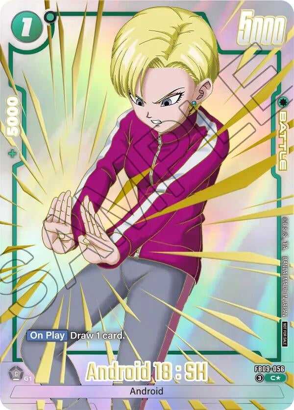 (FB09-056) Android 18 : SH (Limited Pack 26-27 WAVE1) - Common