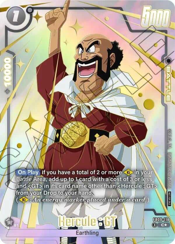 (FB09-118) Hercule : GT (Limited Pack 26-27 WAVE1) - Common