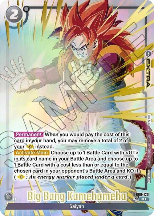 (FB09-120) Big Bang Kamehameha (Limited Pack 26-27 WAVE1) - Rare