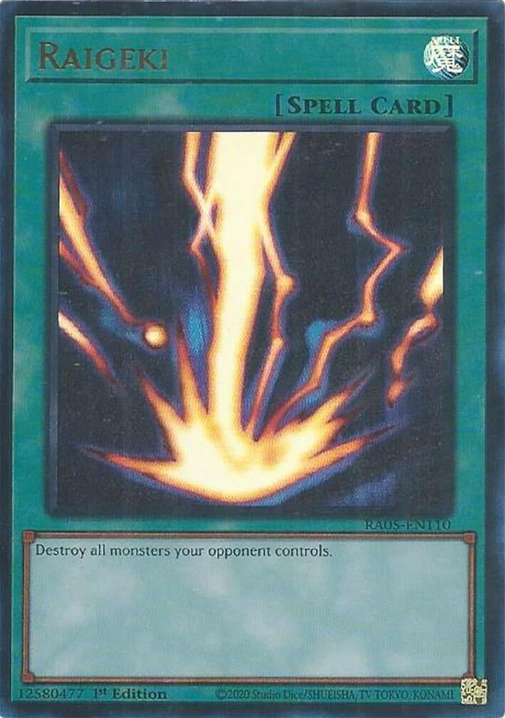 Raigeki (RA05-EN110) Ultra Rare