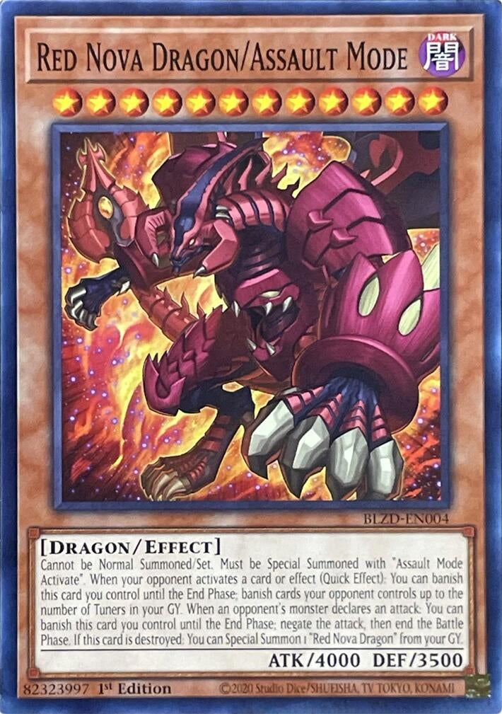 Red Nova Dragon/Assault Mode (BLZD-EN004) Common