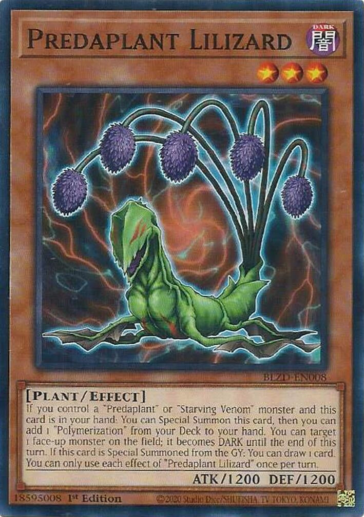 Predaplant Lilizard (BLZD-EN008) Common