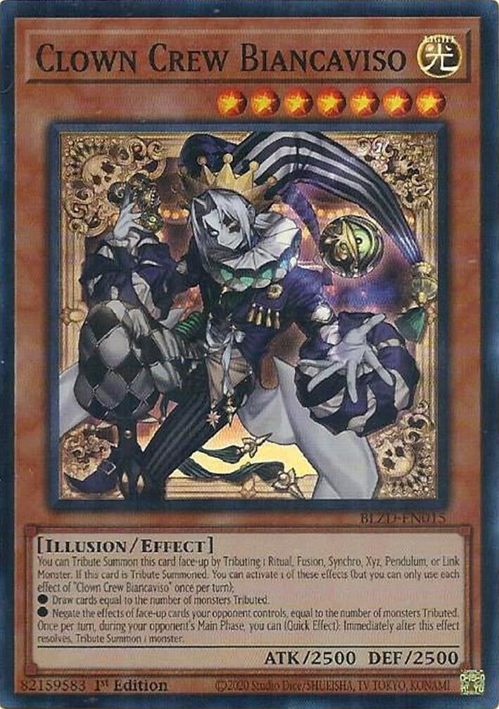 Clown Crew Biancaviso (BLZD-EN015) Super Rare