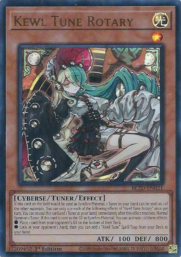 Kewl Tune Rotary (BLZD-EN021) Ultra Rare