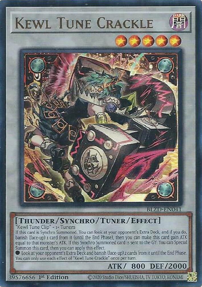 Kewl Tune Crackle (BLZD-EN041) Ultra Rare