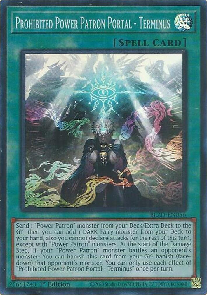 Prohibited Power Patron Portal - Terminus (BLZD-EN056) Super Rare