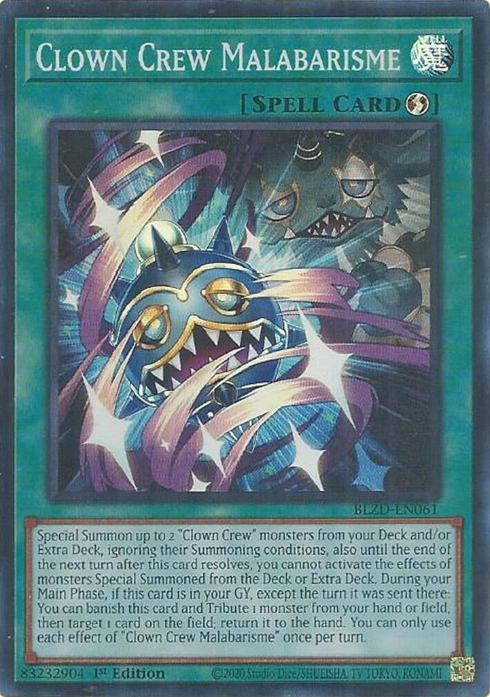 Clown Crew Malabarisme (BLZD-EN061) Super Rare