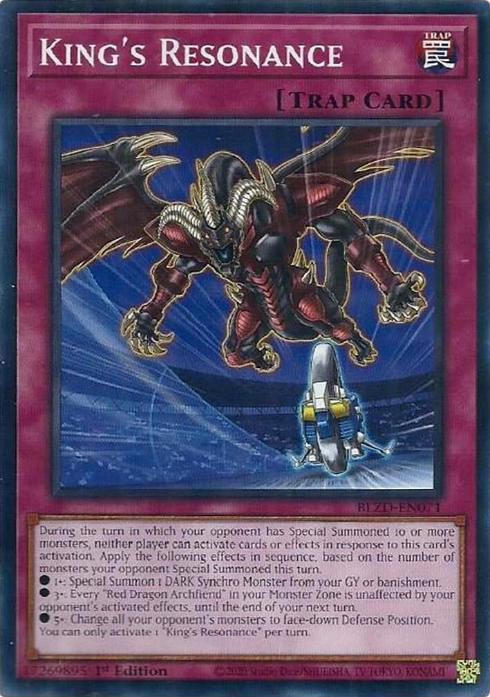 King's Resonance (BLZD-EN071) Common