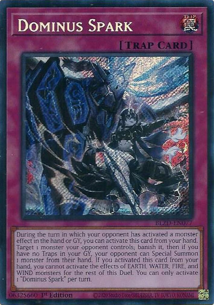 Dominus Spark (BLZD-EN077) Secret Rare