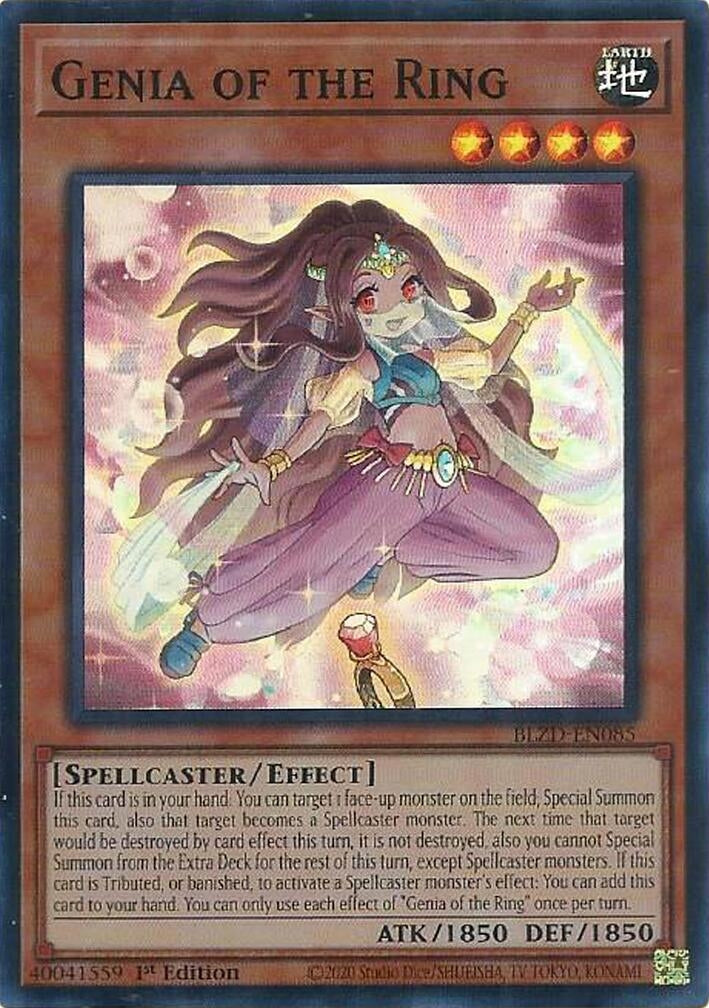 Genia of the Ring (BLZD-EN085) Super Rare