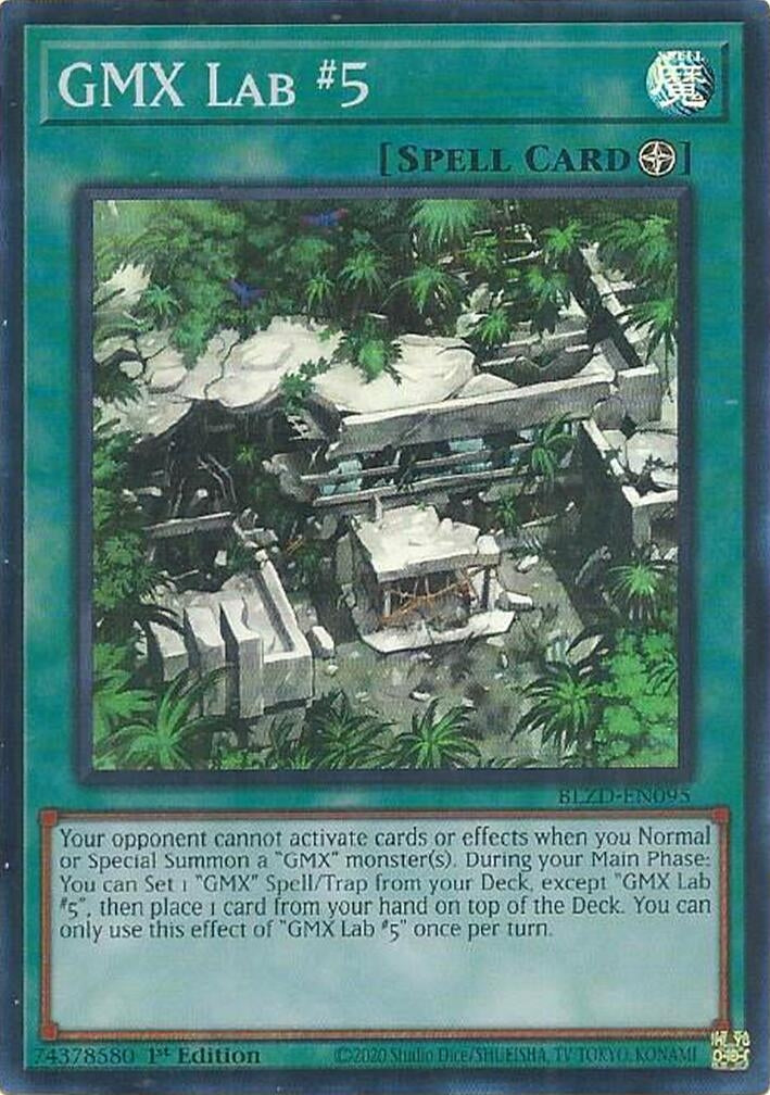 GMX Lab #5 (BLZD-EN095) Super Rare