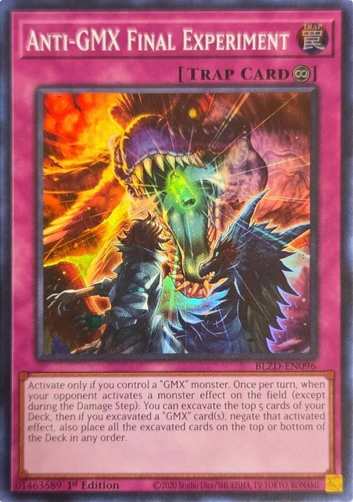 Anti-GMX Final Experiment (BLZD-EN096) Super Rare