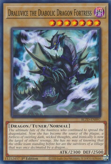 Draluvice the Diabolic Dragon Fortress (BLZD-EN097) Common