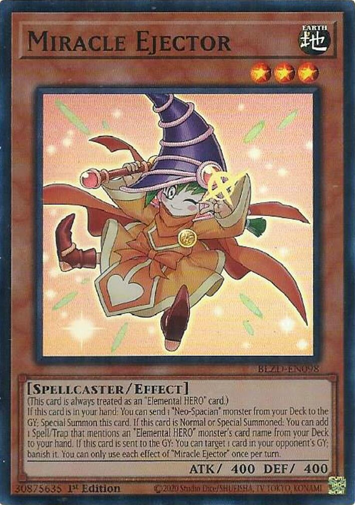 Miracle Ejector (BLZD-EN098) Super Rare