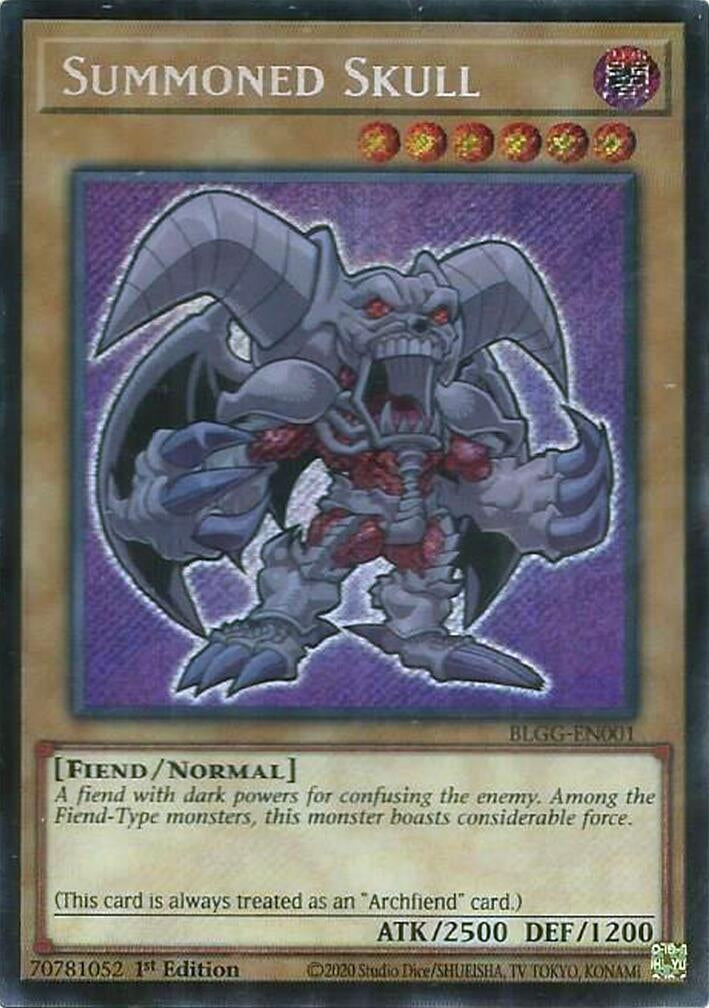 Summoned Skull  (BLGG-EN001) Secret Rare [PREORDER - Llegada: 08/07]