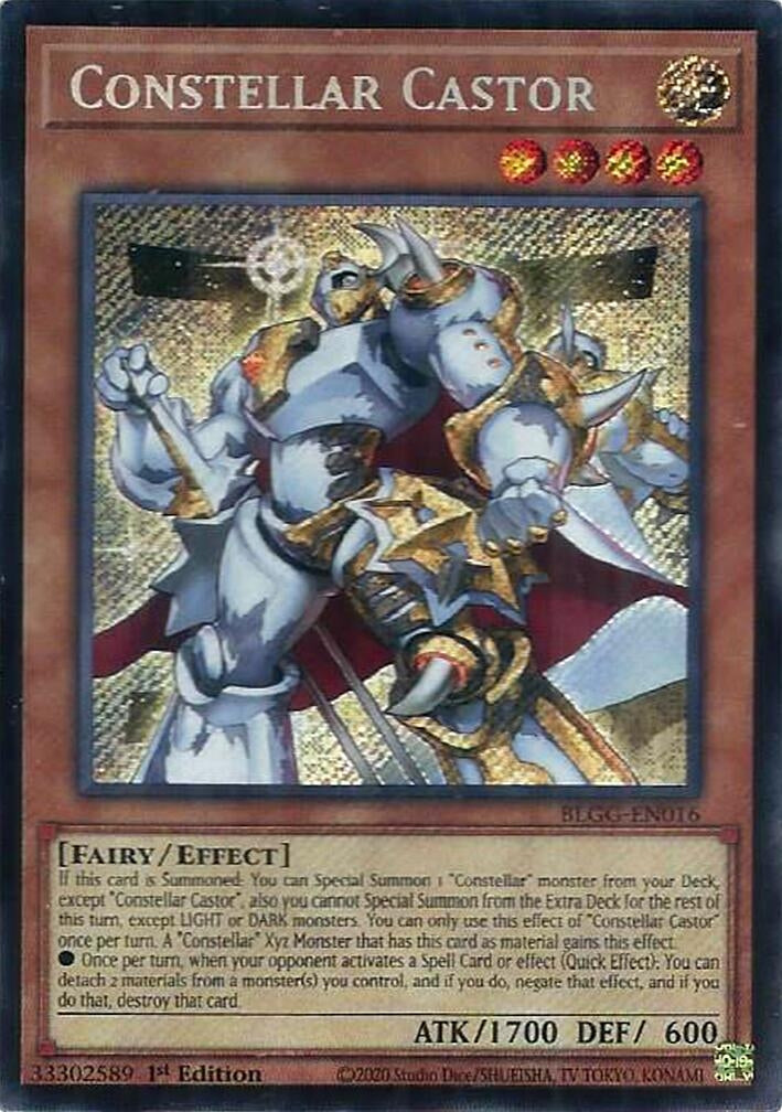Constellar Castor (BLGG-EN016) Secret Rare [PREORDER - Llegada: 08/07]