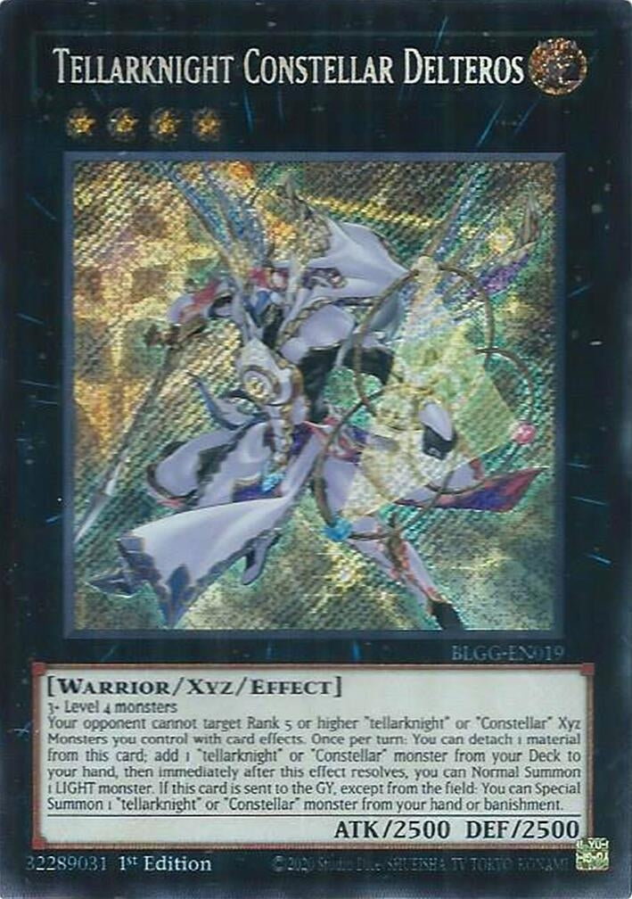 Tellarknight Constellar Delteros (BLGG-EN019) Secret Rare [PREORDER - Llegada: 08/07]