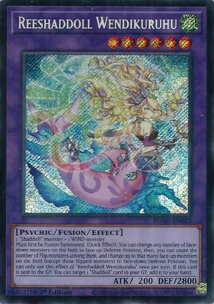 Reeshaddoll Wendikuruhu (BLGG-EN023) Secret Rare [PREORDER - Llegada: 08/07]