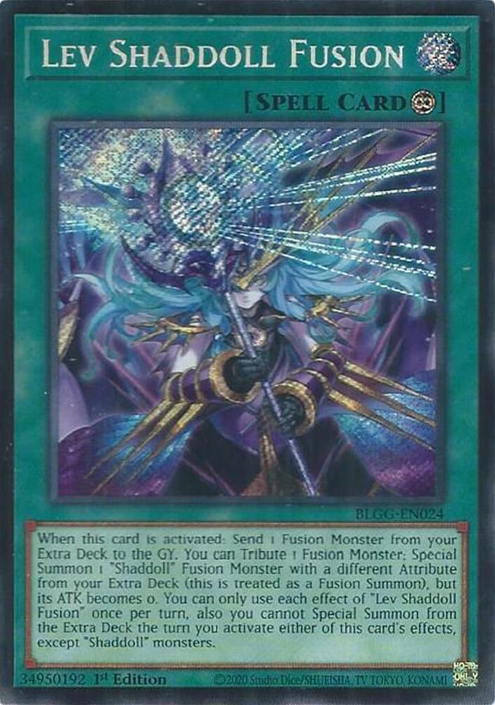 Lev Shaddoll Fusion (BLGG-EN024) Secret Rare [PREORDER - Llegada: 08/07]