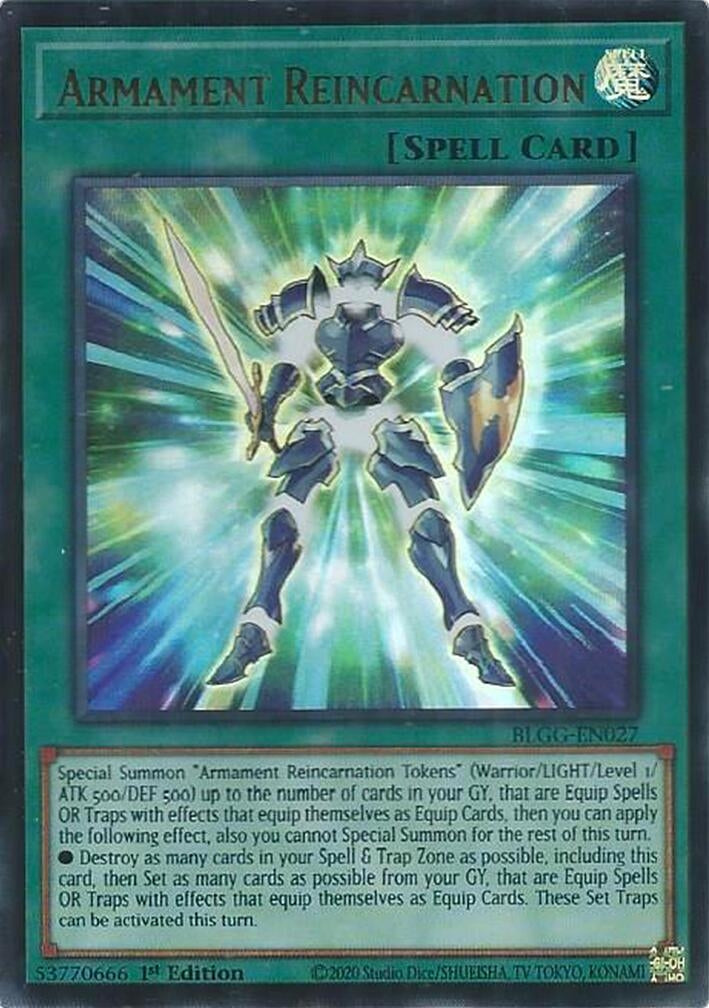 Armament Reincarnation (BLGG-EN027) Ultra Rare [PREORDER - Llegada: 08/07]