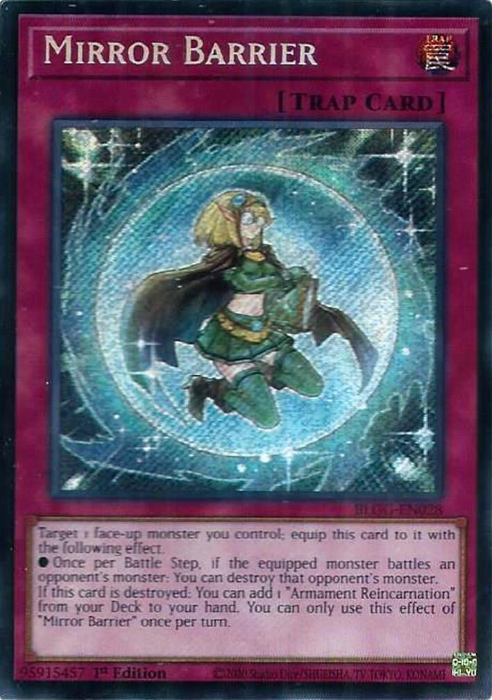 Mirror Barrier (BLGG-EN028) Secret Rare [PREORDER - Llegada: 08/07]
