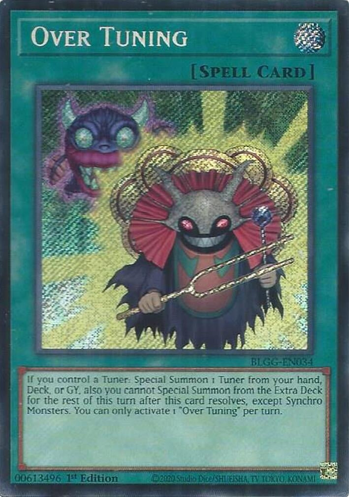 Over Tuning (BLGG-EN034) Secret Rare [PREORDER - Llegada: 08/07]
