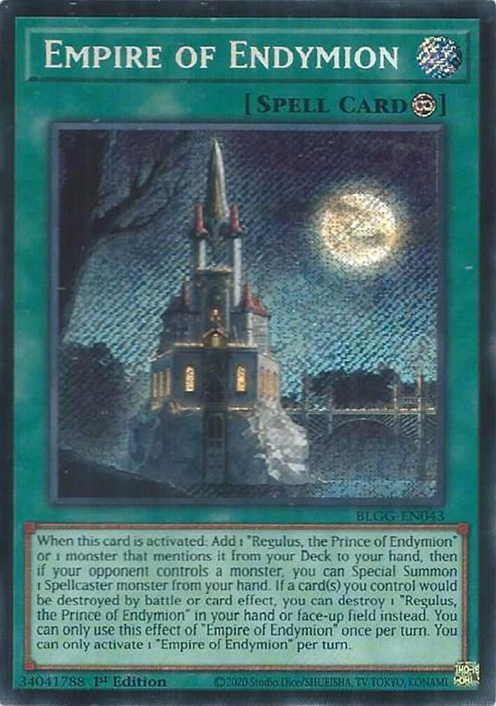Empire of Endymion (BLGG-EN043) Secret Rare [PREORDER - Llegada: 08/07]
