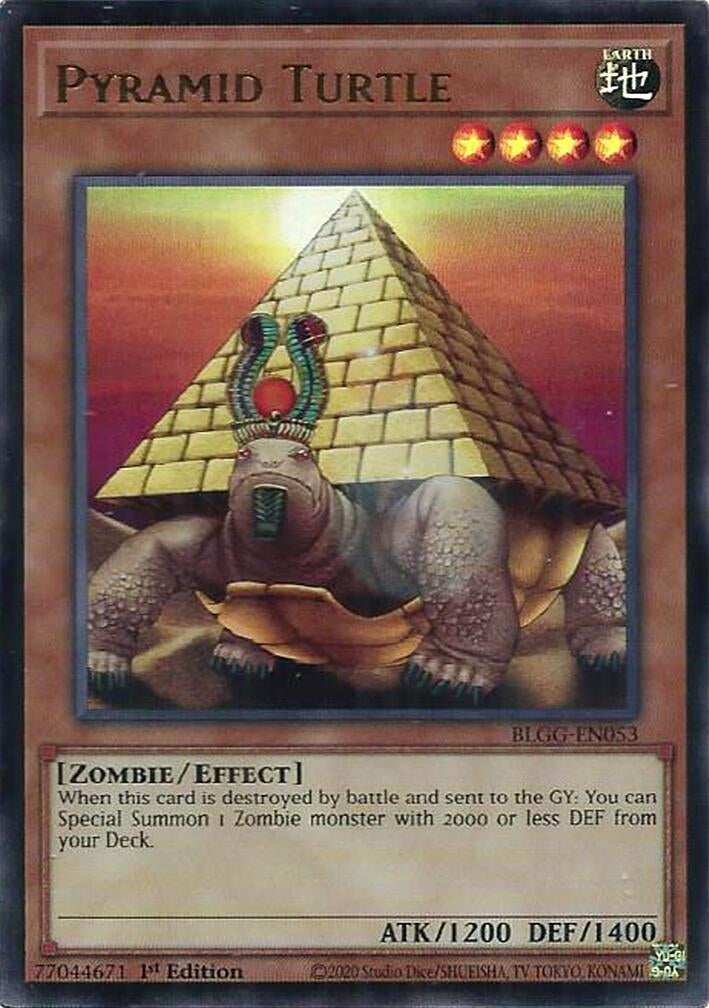 Pyramid Turtle (BLGG-EN053) Ultra Rare [PREORDER - Llegada: 08/07]