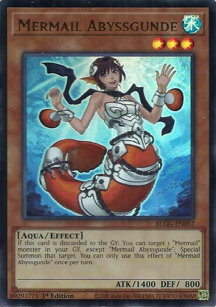 Mermail Abyssgunde (BLGG-EN057) Ultra Rare [PREORDER - Llegada: 08/07]