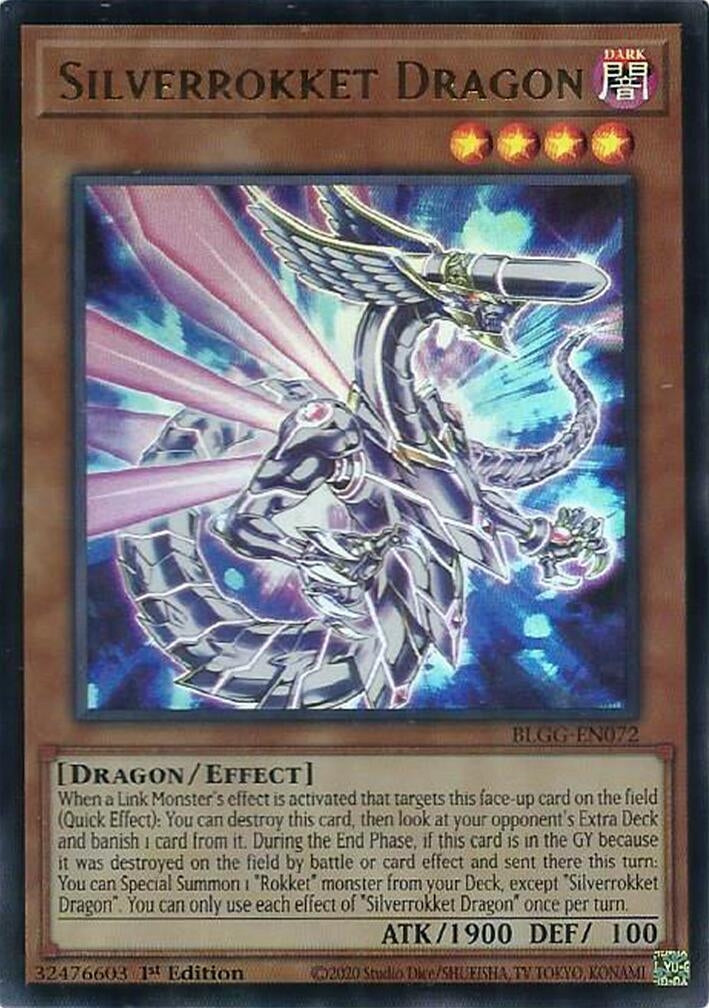 Silverrokket Dragon (BLGG-EN072) Ultra Rare [PREORDER - Llegada: 08/07]